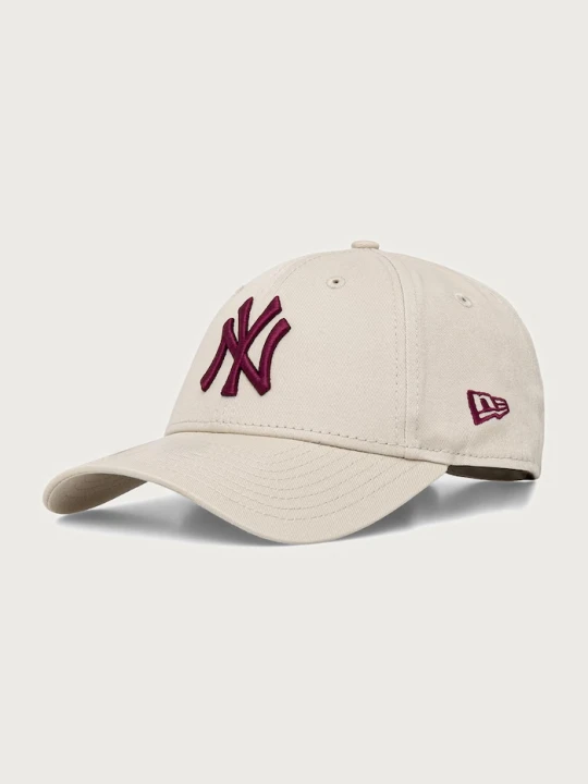Zdjęcie produktu New Era czapka z daszkiem bawełniana LEAGUE ESS 9FORTY® beżowy
