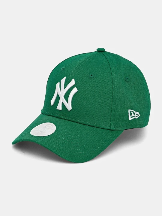 Zdjęcie produktu New Era czapka z daszkiem bawełniana LEAGUE ESSENTIAL 9FORTY® zielony