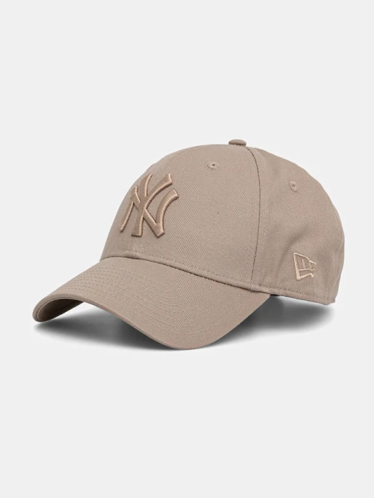 Zdjęcie produktu New Era czapka z daszkiem bawełniana LEAGUE ESSENTIAL 9FORTY® beżowy
