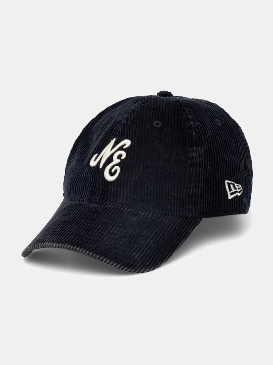 Zdjęcie produktu New Era czapka z daszkiem bawełniana WASHED CORD 9TWENTY® granatowy