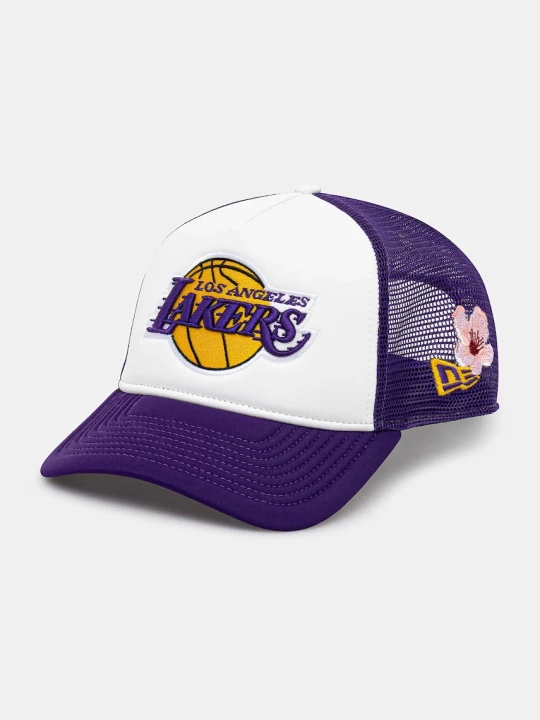 Zdjęcie produktu New Era czapka z daszkiem NBA Flower Trucker Lakers