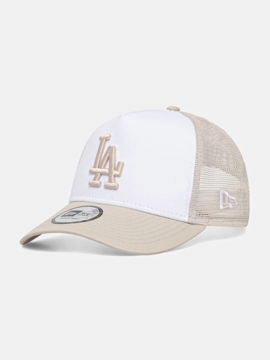 Zdjęcie produktu New Era czapka z daszkiem trucker LE TRUCKER LA DODGERS beżowy