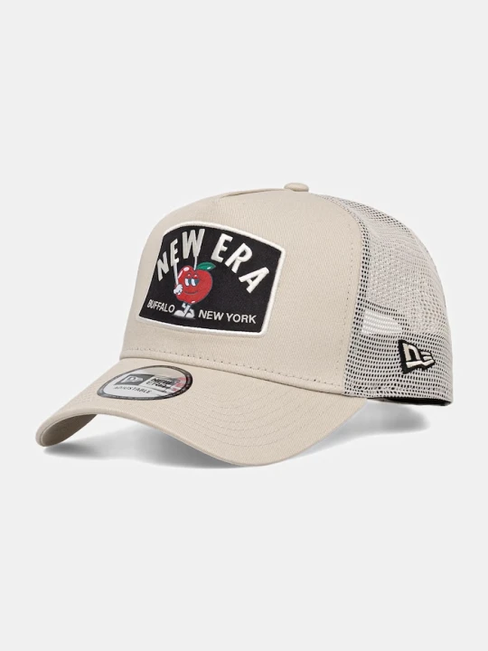 Zdjęcie produktu New Era czapka z daszkiem trucker NE SUMMER PATCH TRUCKER beżowy
