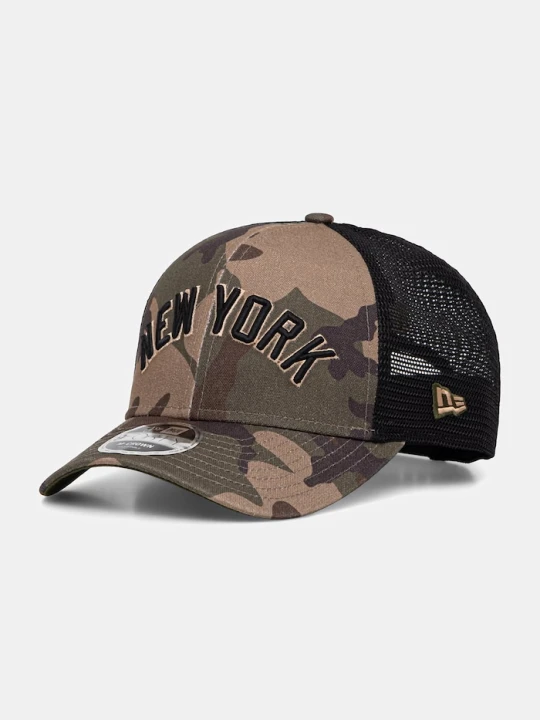 Zdjęcie produktu New Era czapka z daszkiem trucker WORDMARK CAMO 940 MC NYY zielony