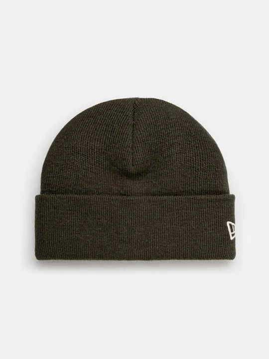 Zdjęcie produktu New Era czapka z domieszką wełny SHORT CUFF KNIT zielony