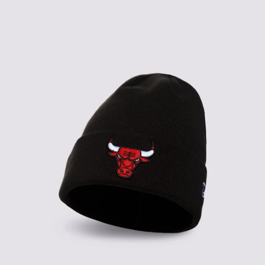 Zdjęcie produktu New Era Czapka Zimowa Essential Cuff Knit Bulls Chicago Bull czarny