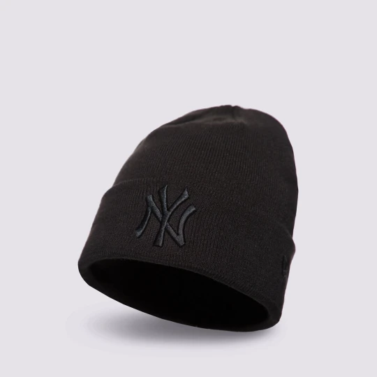 Zdjęcie produktu New Era Czapka Zimowa Mlb Cuff Knit Nyy Bob New York Yankees czarny