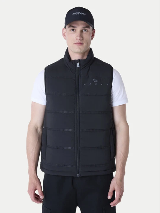 Zdjęcie produktu New Era Kamizelka 60596271 Czarny Regular Fit
