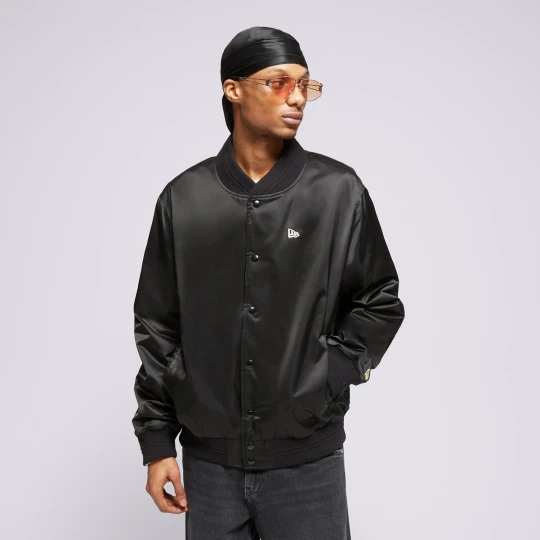 Zdjęcie produktu New Era Kurtka Ne Satin Bomber None czarny