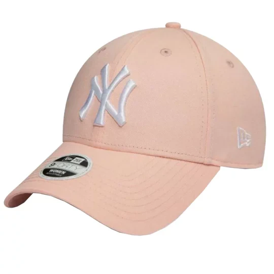 Zdjęcie produktu New Era League Essential New York Yankees MLB Cap 80489299, Damskie, Różowe, czapki z daszkiem, bawełna, rozmiar: OSFA