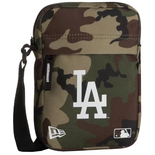 Zdjęcie produktu New Era MLB Los Angeles Dodgers Side Bag 11942031, Unisex, Zielone, saszetki, poliester, rozmiar: One size