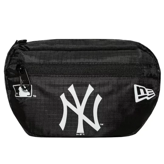 Zdjęcie produktu New Era MLB New York Yankees Micro Waist Bag 60137339, Unisex, Czarne, nerki, poliester, rozmiar: One size
