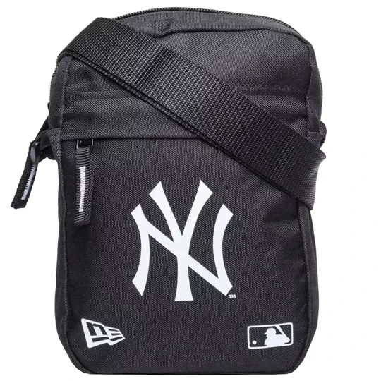 Zdjęcie produktu New Era MLB New York Yankees Side Bag 11942030, Unisex, Czarne, saszetki, poliester, rozmiar: One size