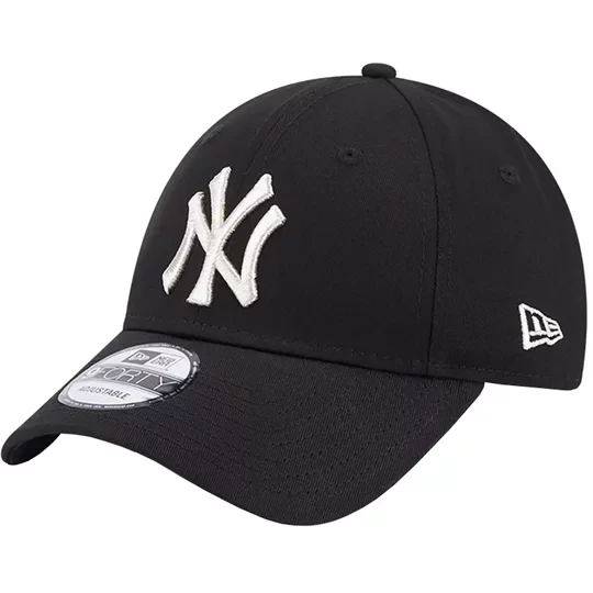 Zdjęcie produktu New Era New York Yankees 940 Metallic Logo Cap 60364306, Damskie, Czarne, czapki z daszkiem, bawełna, rozmiar: OSFM