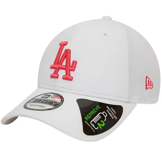 Zdjęcie produktu New Era Repreve 940 Los Angeles Dodgers Cap 60435242, Męskie, Szare, czapki z daszkiem, poliester, rozmiar: OSFM