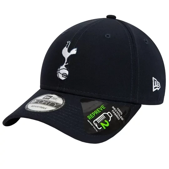 Zdjęcie produktu New Era Repreve Flawless 940 9FORTY Tottenham Hotspur FC Cap 60293471, Męskie, Granatowe, czapki z daszkiem, poliester, rozmiar: OSFM