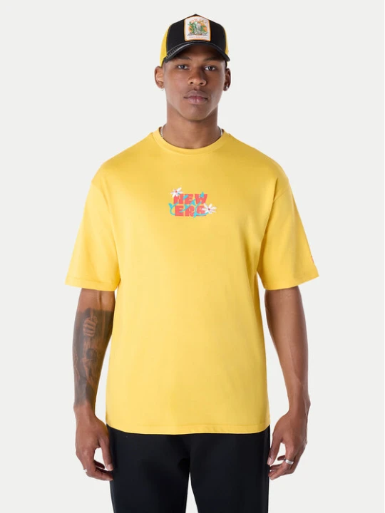 Zdjęcie produktu New Era T-Shirt 60596304 Żółty Regular Fit