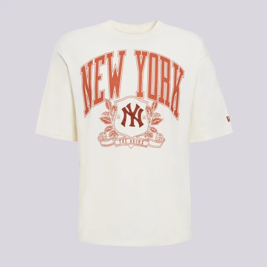 Zdjęcie produktu New Era T-Shirt Mlb Arch Graphic Os Nyy New York Yankees beżowy