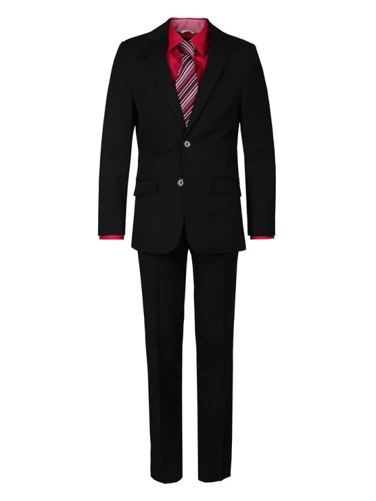 Zdjęcie produktu G.O.L.® FINEST COLLECTION Garnitur - Slim fit - w kolorze czarnym rozmiar: 170