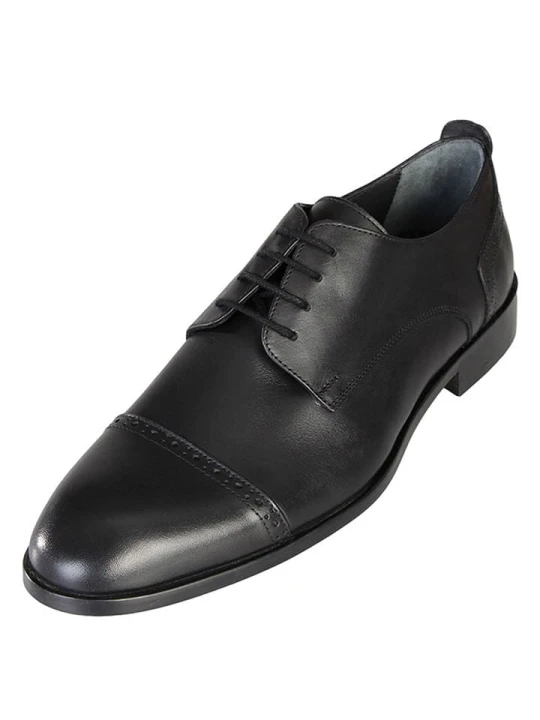 Zdjęcie produktu G.O.L.® FINEST COLLECTION Skórzane trzewiki w kolorze czarnym rozmiar: 44