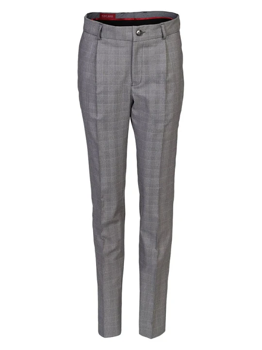 Zdjęcie produktu G.O.L.® FINEST COLLECTION Spodnie - Slim fit - w kolorze szarym rozmiar: 158