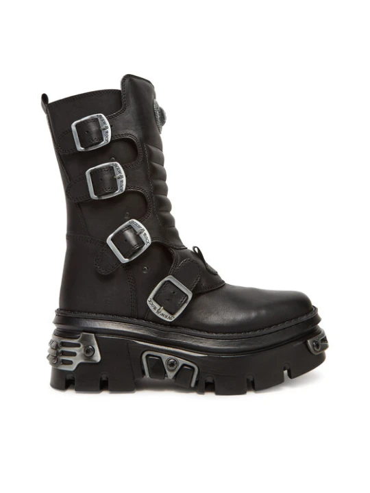 Zdjęcie produktu NEW ROCK Botki M-WALL373N-C1 Czarny