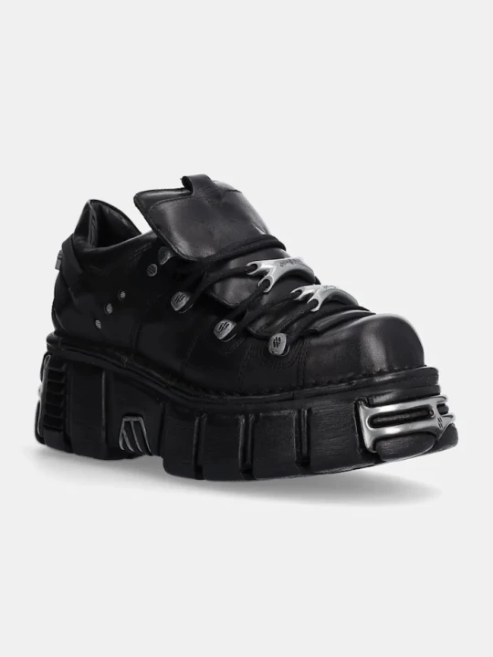 Zdjęcie produktu New Rock sneakersy skórzane czarny