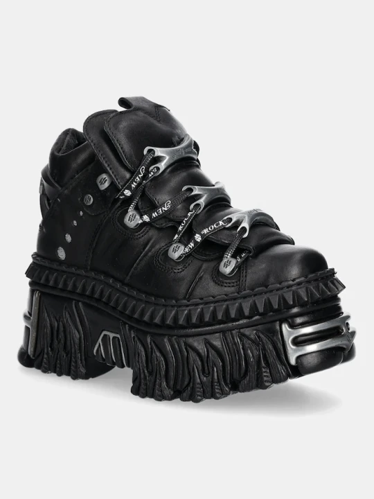 Zdjęcie produktu New Rock sneakersy skórzane czarny