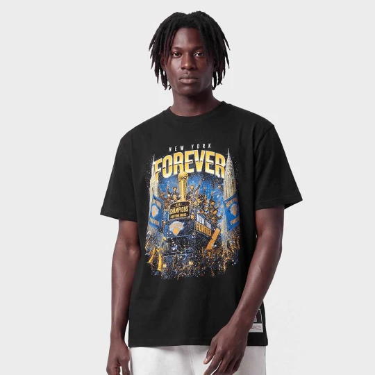 Zdjęcie produktu New York Knicks 2026 NBA Finals Champions Parade T-Shirt Mitchell & Ness czarny