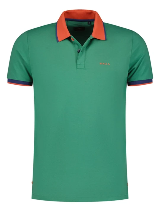 Zdjęcie produktu NEW ZEALAND AUCKLAND Koszulka polo w kolorze zielonym rozmiar: XL