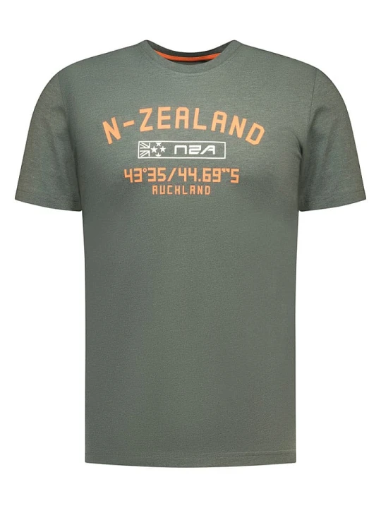 Zdjęcie produktu NEW ZEALAND AUCKLAND Koszulka w kolorze zielonym rozmiar: M