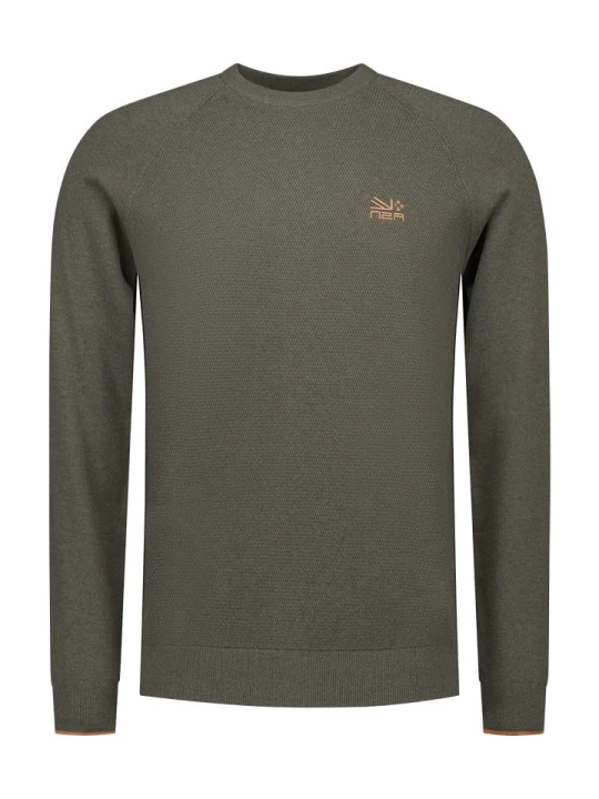 Zdjęcie produktu NEW ZEALAND AUCKLAND Sweter w kolorze khaki rozmiar: 3XL