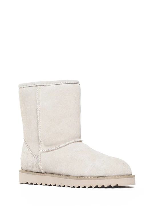 Zdjęcie produktu NICEBAY Skórzane botki "Stour waterproof" w kolorze białym rozmiar: 40