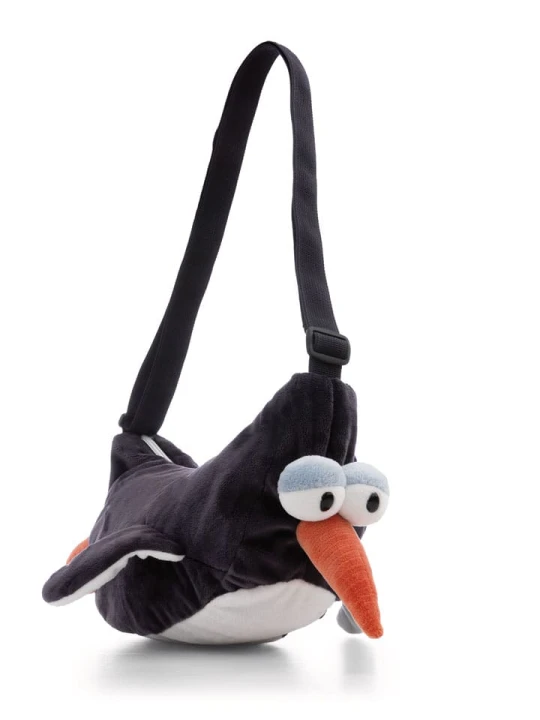 Zdjęcie produktu NICI Torebka "Pinguin Jorge" w kolorze czarnym - 30 x 18 x 9 cm rozmiar: onesize