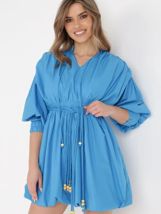 Zdjęcie produktu Niebieska Sukienka Adousa Elsa.m By May