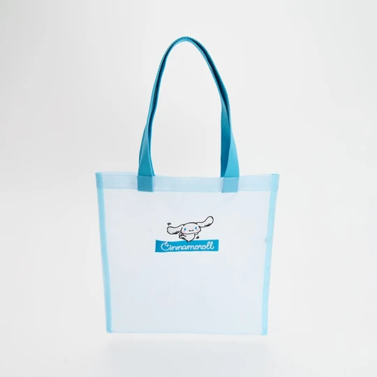 Zdjęcie produktu Niebieska torba shopper z motywem Cinnamoroll House