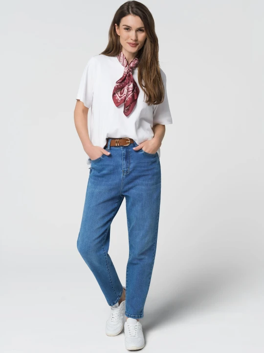 Zdjęcie produktu Niebieskie jeansy, Carrot Fit, D-SISIL Volcano