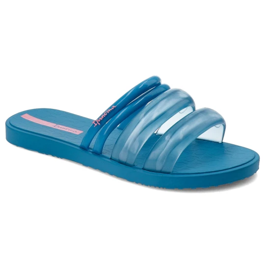 Zdjęcie produktu Niebieskie Klapki Ipanema Modne Obuwie Damskie