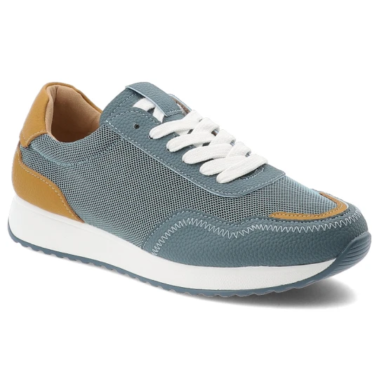 Zdjęcie produktu Niebieskie Sneakersy S.Barski Wygodne Obuwie Damskie