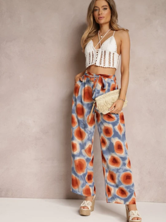 Zdjęcie produktu Niebieskie Spodnie Laomethylia R&f Fashion