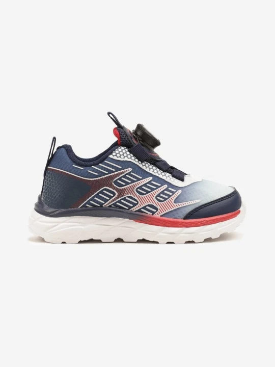 Zdjęcie produktu Niebiesko-Czerwone Buty Sportowe Sneakersy Ozdobione Geometrycznym Wzorem Ulandiela Bacio&bacio Kids