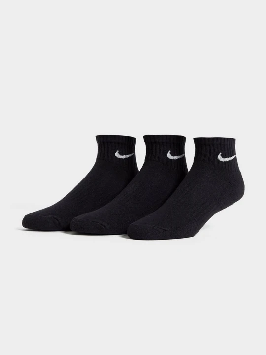 Zdjęcie produktu Nike Skarpety 3 Pack Cushioned Quarter czarny