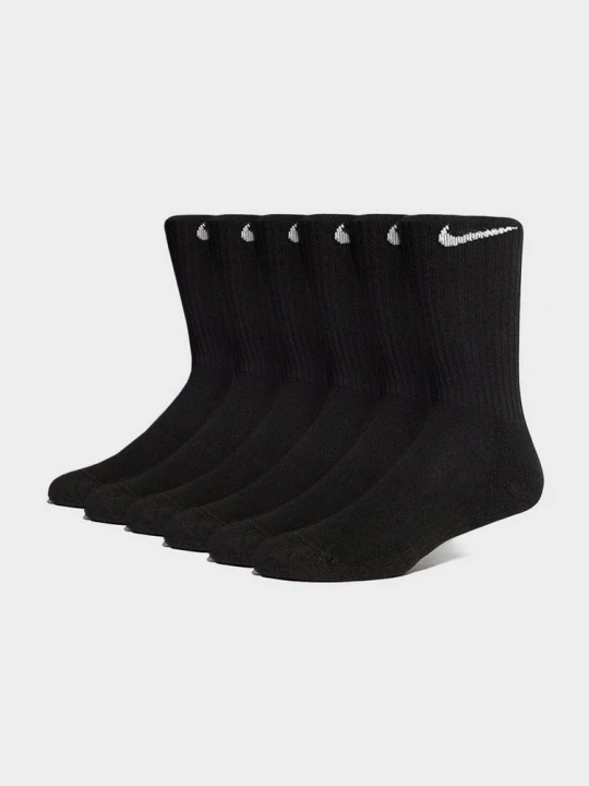 Zdjęcie produktu Nike Skarpety 6-Pack Cushioned Training Crew czarny