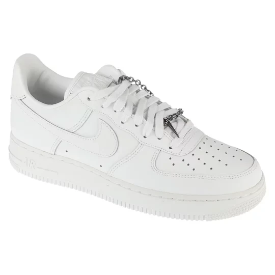 Zdjęcie produktu Nike Air Force 1 07 Low IM6485-121, Damskie, Białe, buty sneakers, skóra licowa, rozmiar: 36, 5