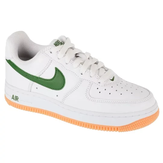Zdjęcie produktu Nike Air Force 1 Low Retro QS FD7039-101, Męskie, Białe, buty sneakers, skóra licowa, rozmiar: 36