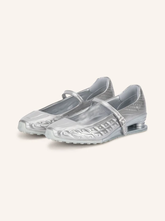 Zdjęcie produktu Nike Baleriny W Stylu Mary Jane Shox Z Calistra silber SREBRNY