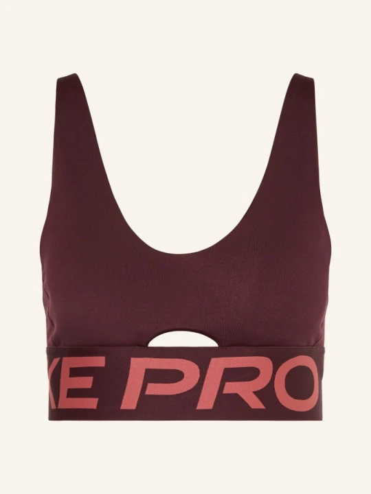 Zdjęcie produktu Nike Biustonosz Sportowy Pro Indy Plunge rot beżowy
