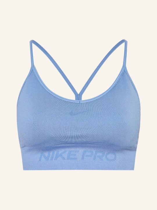 Zdjęcie produktu Nike Biustonosz Sportowy Pro Seamless blau JASNONIEBIESKI