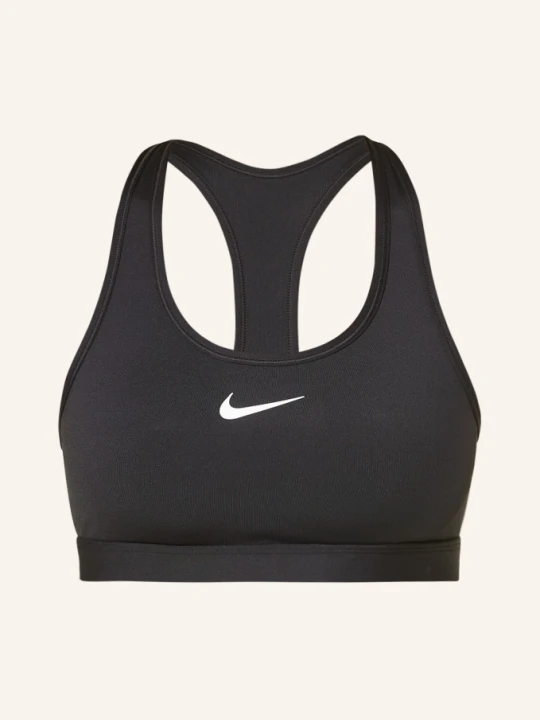 Zdjęcie produktu Nike Biustonosz Sportowy Swoosh schwarz CZARNY