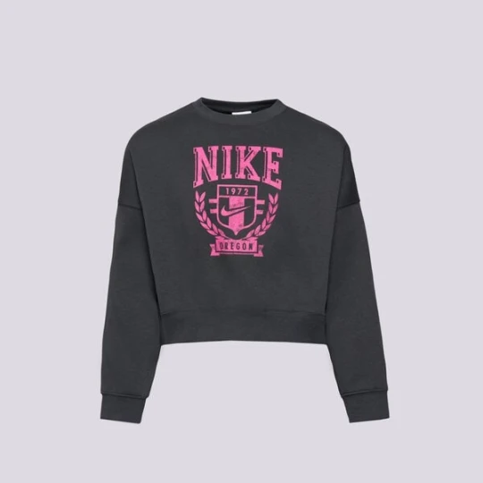 Zdjęcie produktu Nike Bluza G Nsw Trend Flc Crew Prnt Girl szary